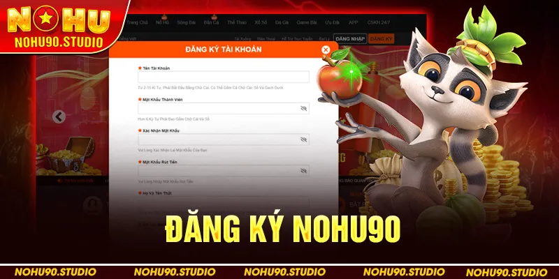Đăng Ký NOHU90